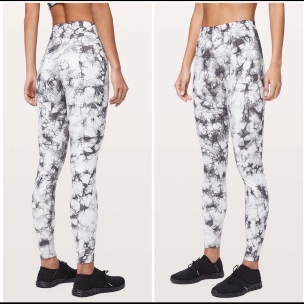 Lululemon Wunder Under High Rise Tight 25" Full On Luxtreme Sz 6
